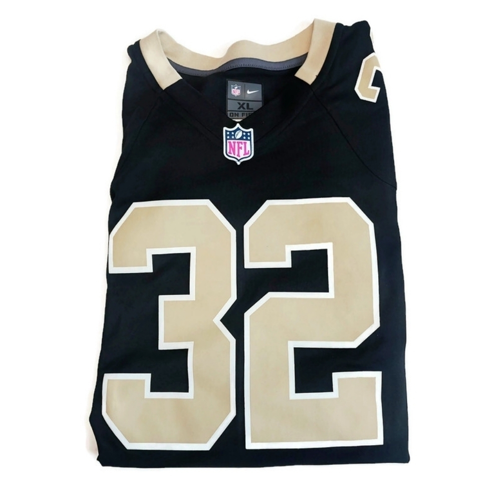 Nike New Orleans Saints Jersey Mens Size XL Kenny Vaccaro #32 On Field Black - Picture 7 of 7